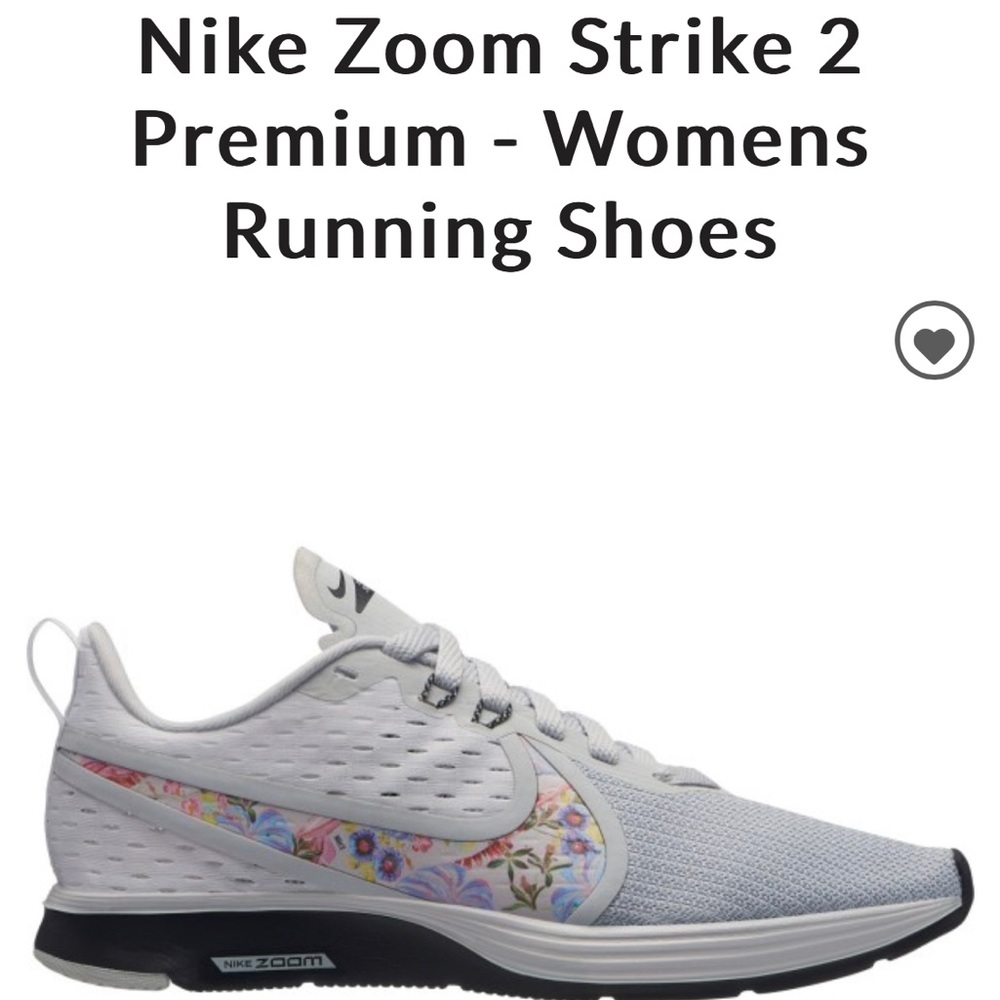 Nike Zoom Strike 2 with Floral Graphic size 9